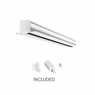 Binario trifase incasso 2 metri BENEITO FAURE 3897 bianco