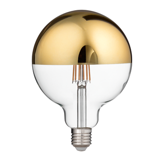 Lampadina LED GLA302O E27 12W luce calda 2700K GEALED oro