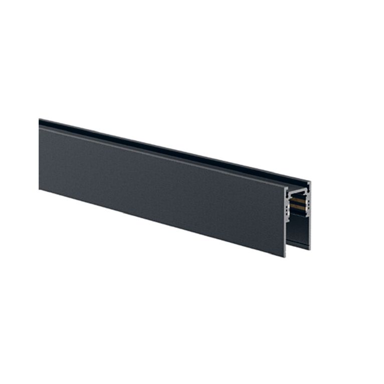 binario 48v da superficie gealuce nero ip20 3m