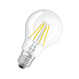 Lampadina LED PARATHOM E27 4W luce calda 827 Ledvance Osram