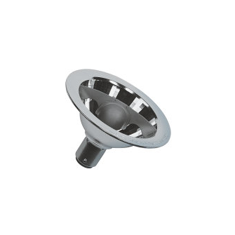 Lampadina alogena HALOSPOT BA15d 50W luce calda 12V FL 24°