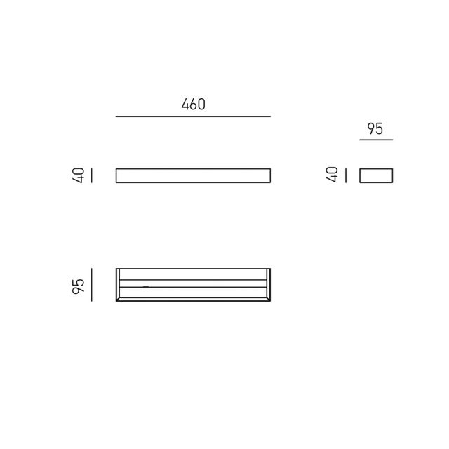 applique-led-20w-3000k-gealuce-ip20-bianco-gap55