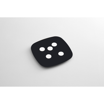 Plafoniera SOLE Gx53 GEALUCE medio nero