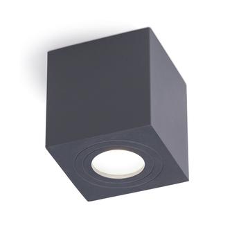 Plafoniera SULIS-Q GU10 GEALED antracite IP65