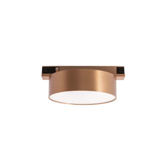 Faretto LED 8W da binario 48V. 3000K IP20 Gealuce colore champagne