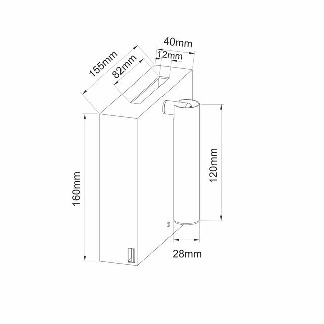 applique-4w-220-slash-240v-2700k-nero-ip20-beneito-faure-4175