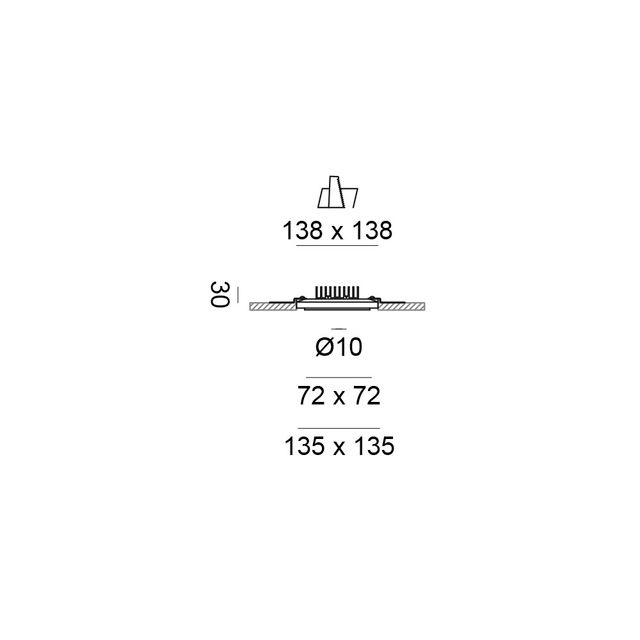 faretto-led-11w-luce-calda-3000k-bianco-in-gesso-ad-incasso-gfa1400-gea-luce