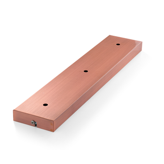 Rosone rettangolare GSOB43 3 fori GEALUCE rame