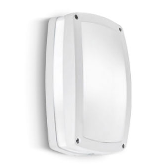 Plafoniera URA-Q E27 GEALED bianco IP54