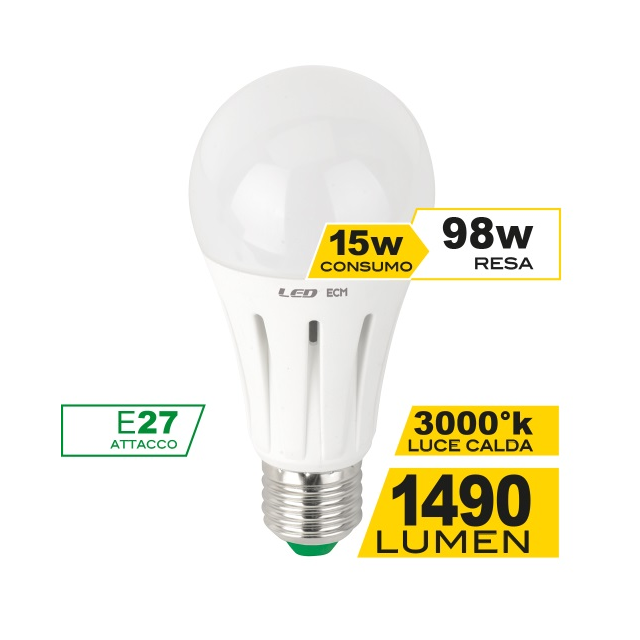 lampadina-led-goccia-e27-15w-luce-calda-3000k-ecoman-per-uso-professionale