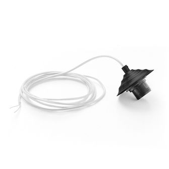 Portalampada ALICE E27 GEALUCE nero piccolo