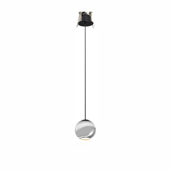 Lampadario BORA SUSPENSION 8.5W luce calda 3000K BENEITO FAURE cromo incasso