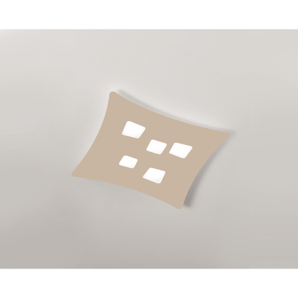 Plafoniera ISOTTA Gx53 GEALUCE medio tortora