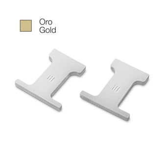 Accessorio tappo RIGA AF per profilo LED GEALED oro 2pz