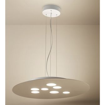 Lampadario LUNA Gx53 GEALUCE grande tortora