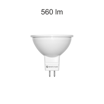 Lampadina LED UNIFORM-LINE GU5.3 6W luce calda 830 Beneito Faure