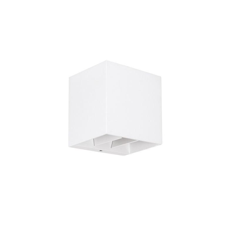 applique led 10w cct gealuce quadrato bianco ip65
