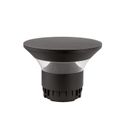 testa per paletto da giardino 12/16/20w cct fungo grigio gealuce ip65