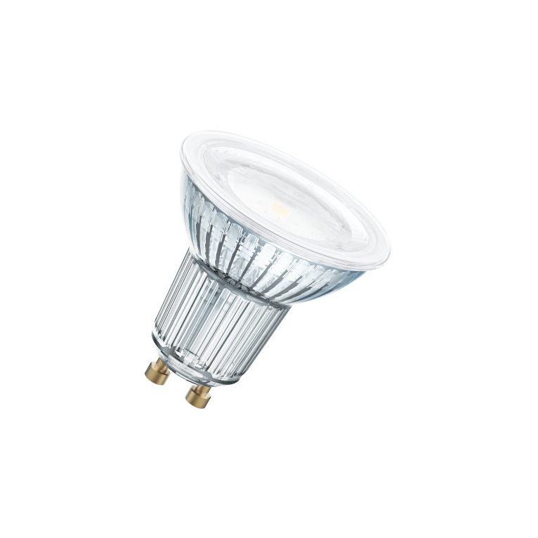 lampadina led parathom par16 gu10 4.3w luce calda 827 ledvance osram 120°