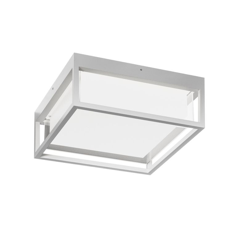 applique led 20w cct gealuce quadrato bianco ip65