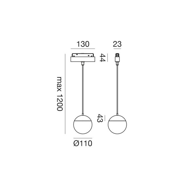 lampadario-led-8w-48v-3000k-sfera-colore-bianco-gealuce-ip20