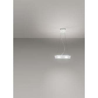 Lampadario FLET 3 x GX53 AFFRALUX bianco rettangolare piccolo