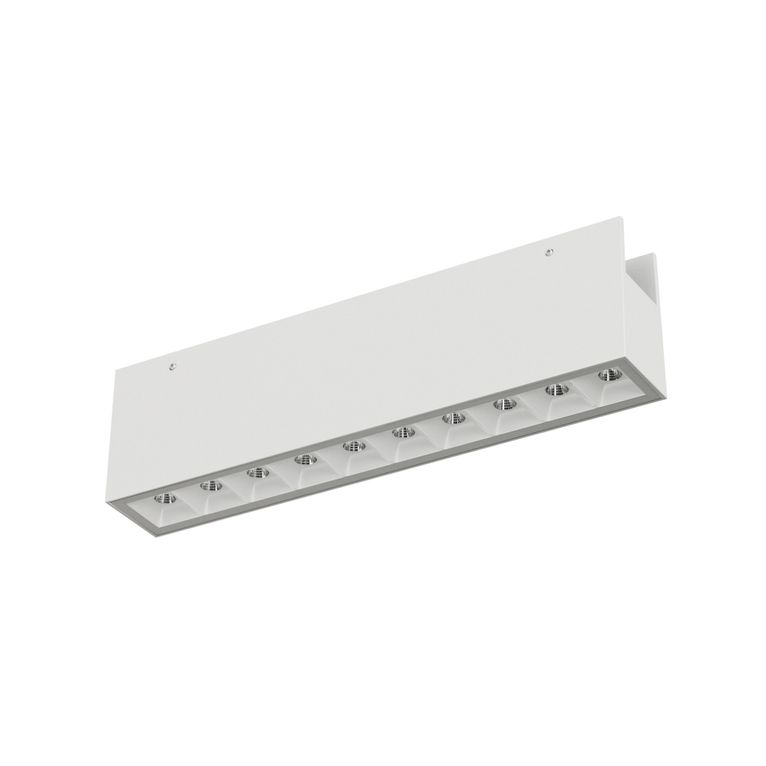 faretto led da binario esterno 20w 48v 3000k bianco ip65 beneito faure 5389