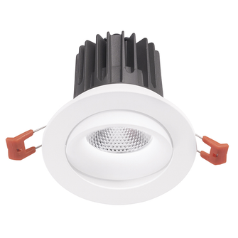 Faretto da incasso ARAN 25W luce calda 3000K GEALED grande orientabile