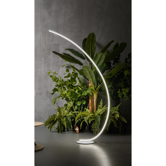 Piantana IOLE 30W luce calda 3000K GEALUCE bianco