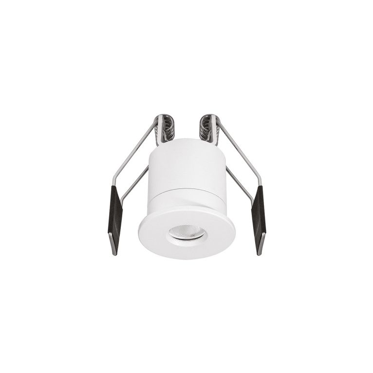 faretto led da incasso 3w 3000k rotondo bianco ip65 gealuce