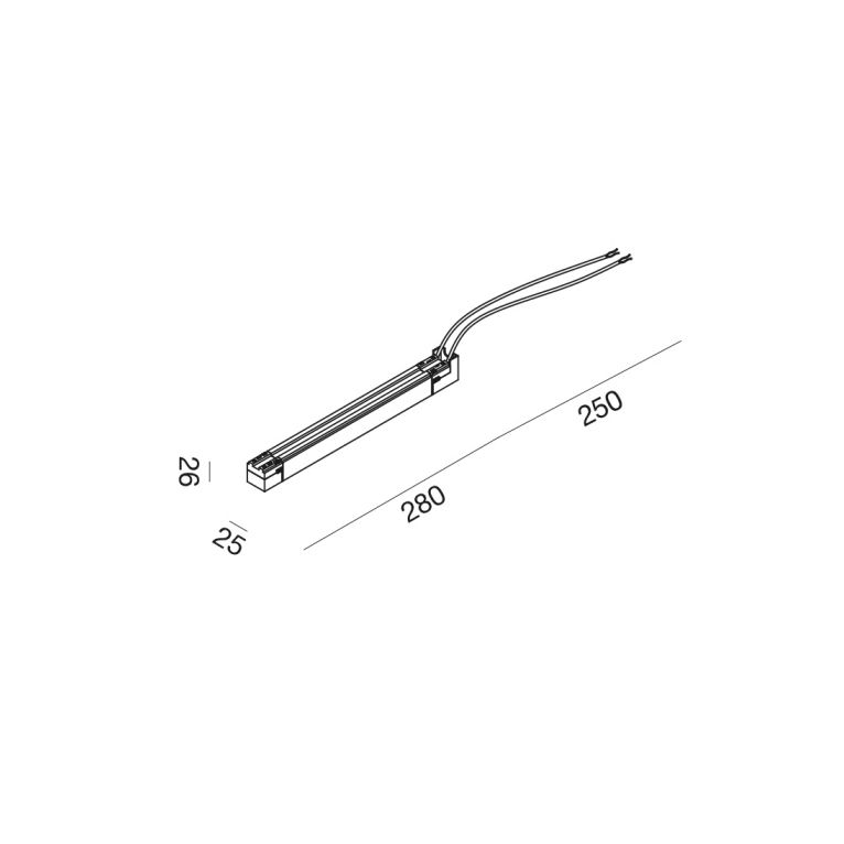 alimentatore 100w ad incastro magnetico per gbin30 gealuce nero