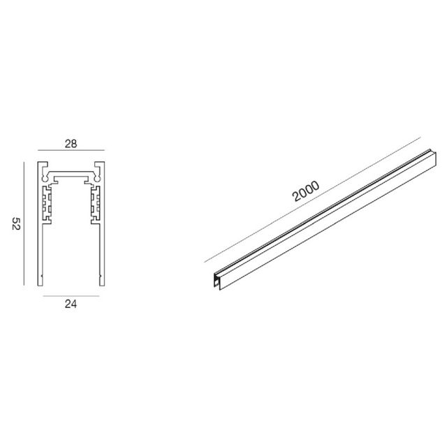 binario-48v-da-superficie-gealuce-nero-ip20-2m