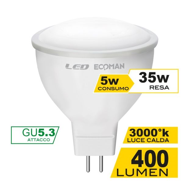 lampadina-led-dicroica-gu5-dot-3-5w-luce-calda-3000k-ecoman-12v-dc