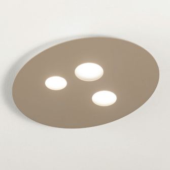Plafoniera LUNA Gx53 GEALUCE piccolo tortora