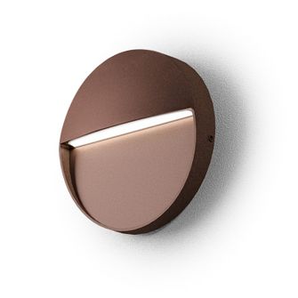 Segnapasso SOL-R 3W luce naturale 4000K GEALED marrone IP65