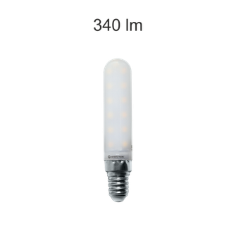 Lampadina LED PRISMA T20 E14 4W luce calda 830 Beneito Faure IP44