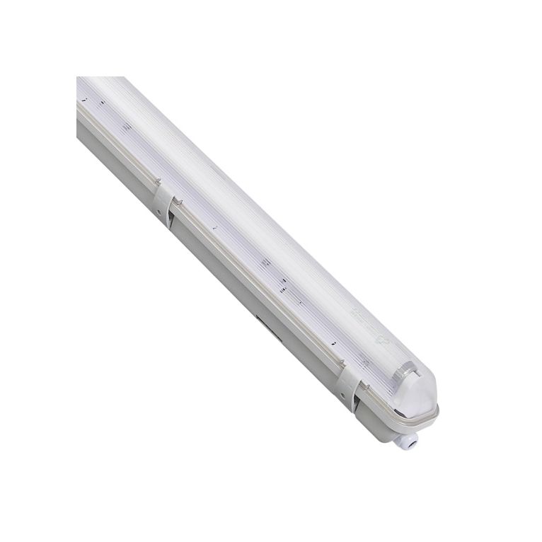 reglette led linea120 per tubo led t8 ecoman ip65 