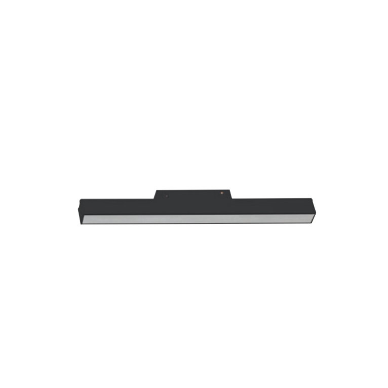 modulo led da binario gorizia 7.2w luce calda 3000k gealuce nero piccolo