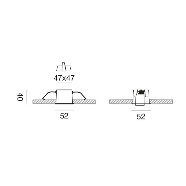 faretto-led-ad-incasso-4-punti-luce-8w-3000k-bianco-ip20-gealuce-gfa166