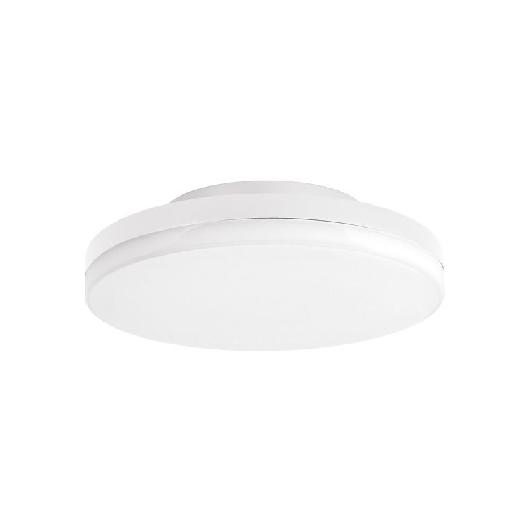 plafoniera led 24w cct gealuce rotondo bianco opaco 250mm ip65