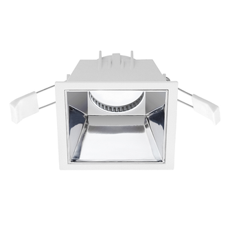 Faretto CERES GU10 GEALED quadrato cromo ad incasso