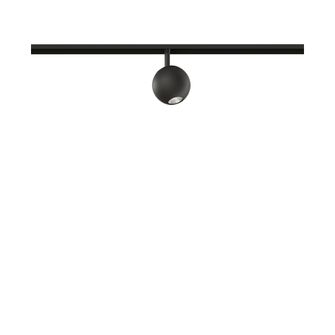 Faretto LED per binario magnetico 48V 4.5W luce calda 3000K nero IP20 BENEITO FAURE 4584