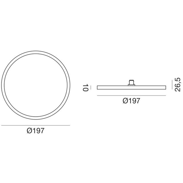 plafoniera-led-15w-48v-3000k-ip20-gealuce-disco-colore-bianco