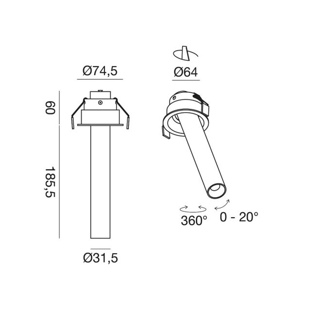 faretto-led-da-incasso-8w-3000k-nero-ip20-gealuce-gfa1695