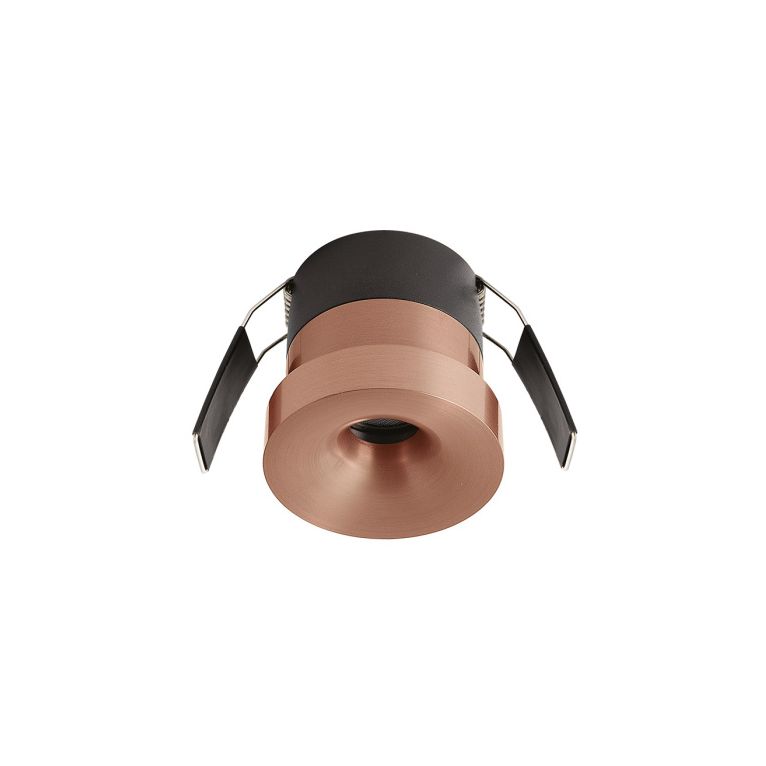 faretto led da incasso 12w 3000k bronzo ip44 gealuce gfa171