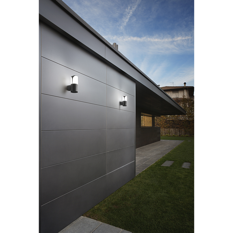 applique stele-up e27 gealed bianco ip44