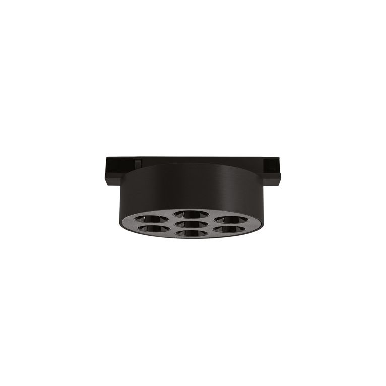faretto led 8w 48v. 3000k ip20 gealuce colore nero