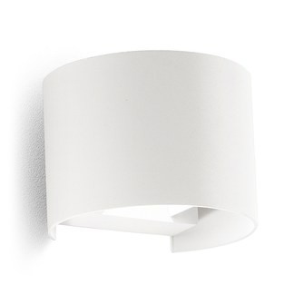 Applique HENK-R 2x5W luce calda 3000K GEALED bianco IP54