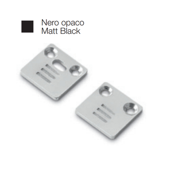 Accessorio tappo RIGA piccolo per profilo LED GEALED nero 2pz