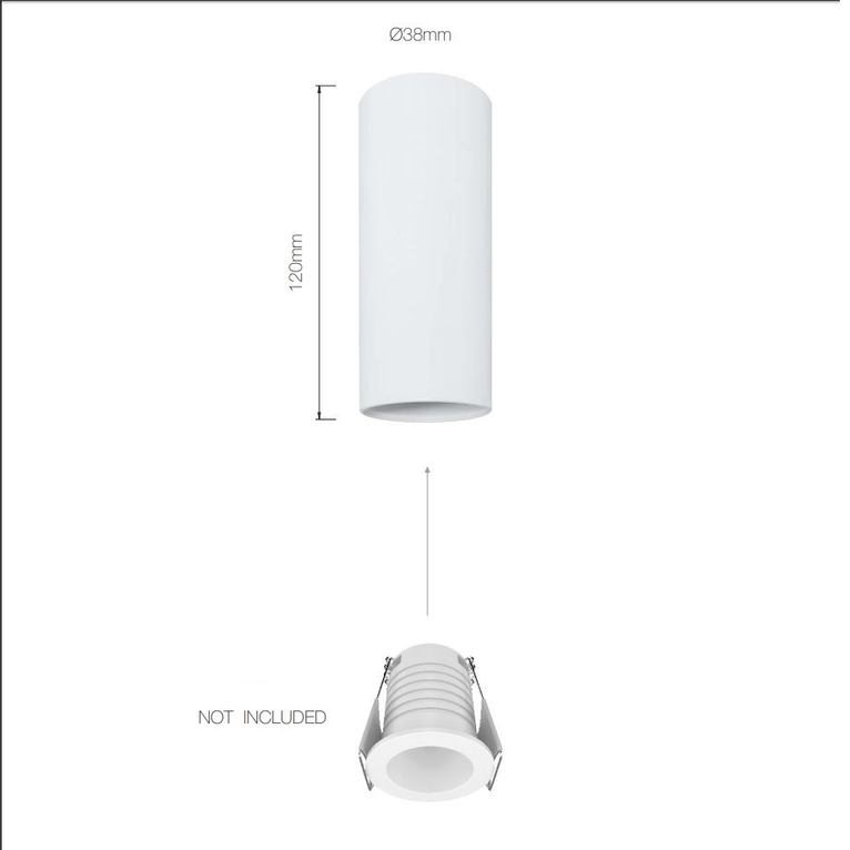 accessorio per pulsar beneito faure rotondo bianco 4410